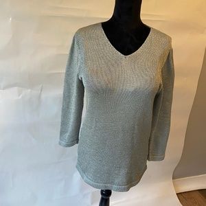 Sportsworks studio v neck blouse